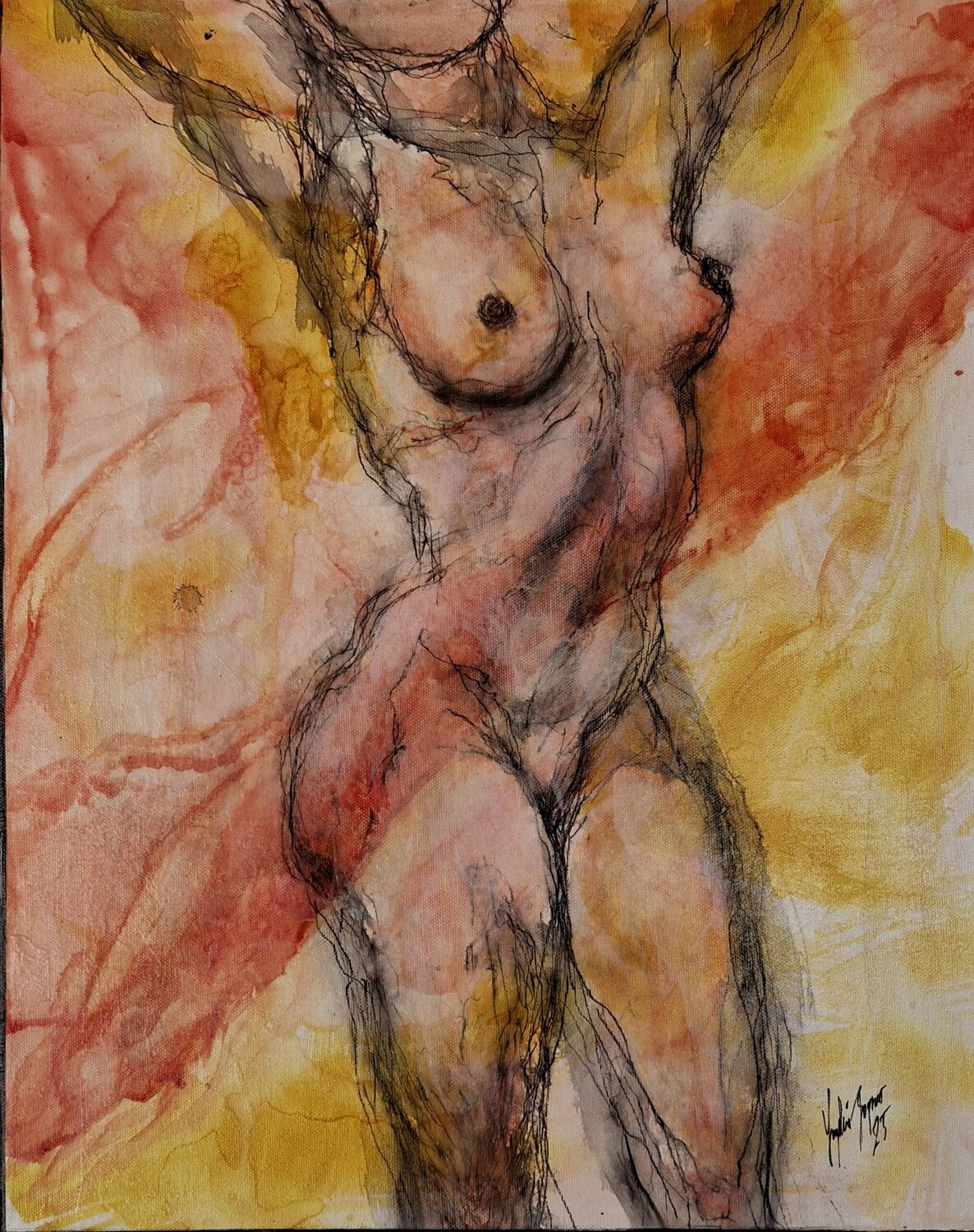 AKT 1 Lydia Bogner Original painting for sale