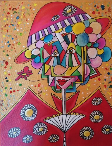 Madame Clodette by Christiane Martini, Painting for Sale on Select