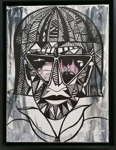 TAXI MAN by Christiane Martini, Painting for Sale on Select