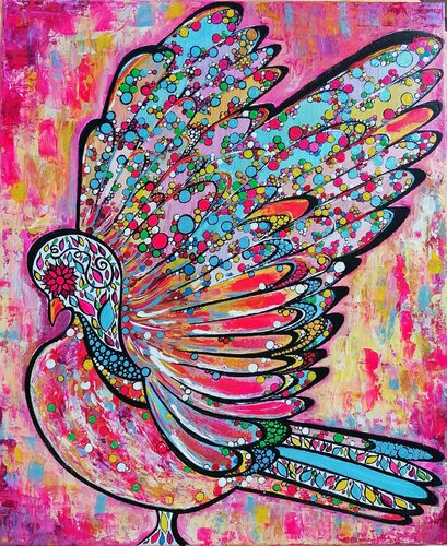 FREEDOM by Christiane Martini, Painting for Sale on Select
