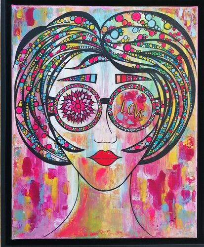 LOVE by Christiane Martini, Painting for Sale on Select