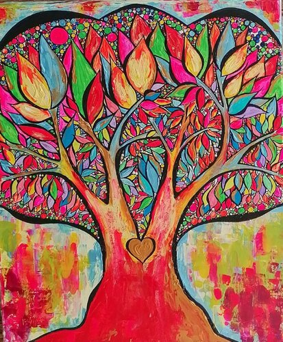 WISHTREE by Christiane Martini, Painting for Sale on Select