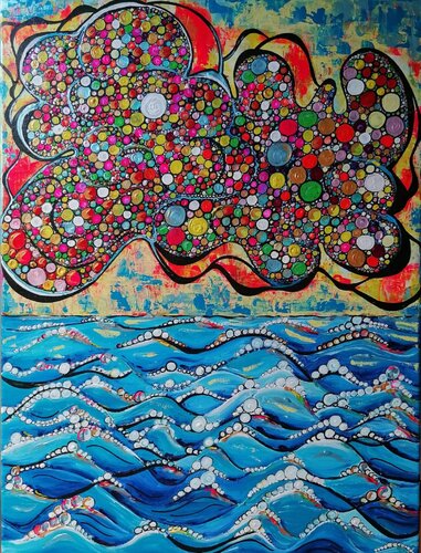 MEER by Christiane Martini, Painting for Sale on Select