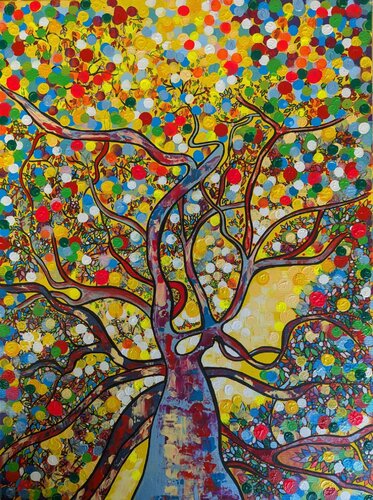 WISHTREE by Christiane Martini, Painting for Sale on Select
