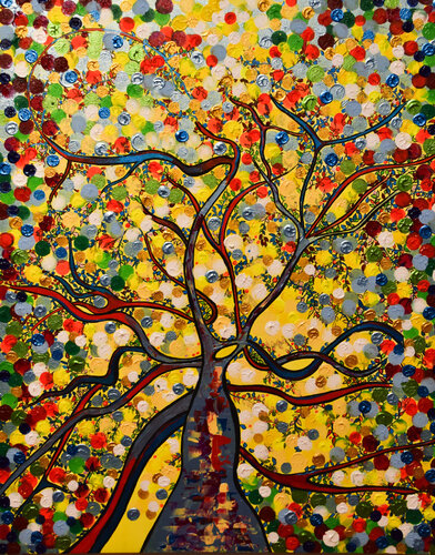 WISH TREE / HIGHLIGHTS OF NEW YORK by Christiane Martini, Painting for Sale on Select
