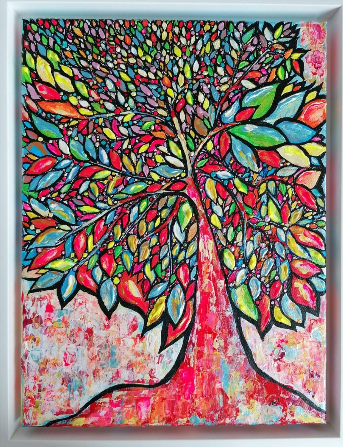 WISHTREE Christiane Martini Original painting for sale