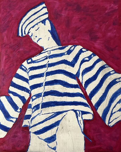 The Sailoress by Daniel Pultorak, Painting for Sale on Select