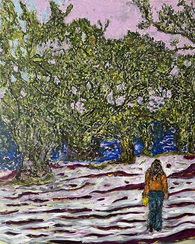 Alone in Nature by Daniel Pultorak, Painting for Sale on Select
