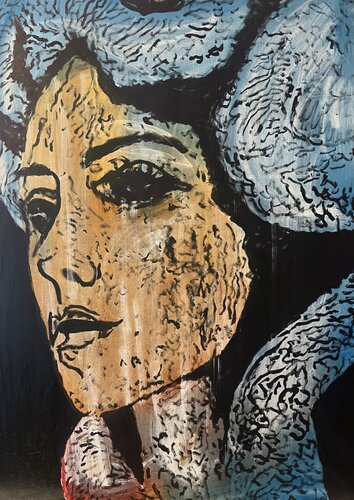 Erinnerung 01 by Daniel Pultorak, Painting for Sale on Select