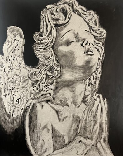 Gebet aus Stein by Daniel Pultorak, Painting for Sale on Select