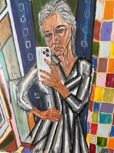 Six Shades of Self by Daniel Pultorak, Painting for Sale on Select