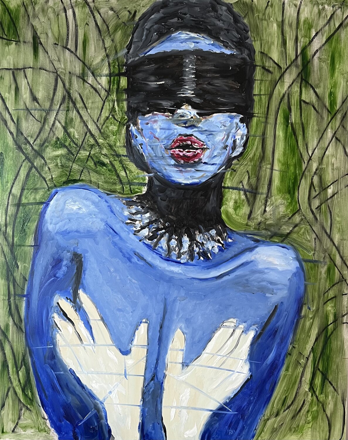Blindes Verlangen Daniel Pultorak Original painting for sale