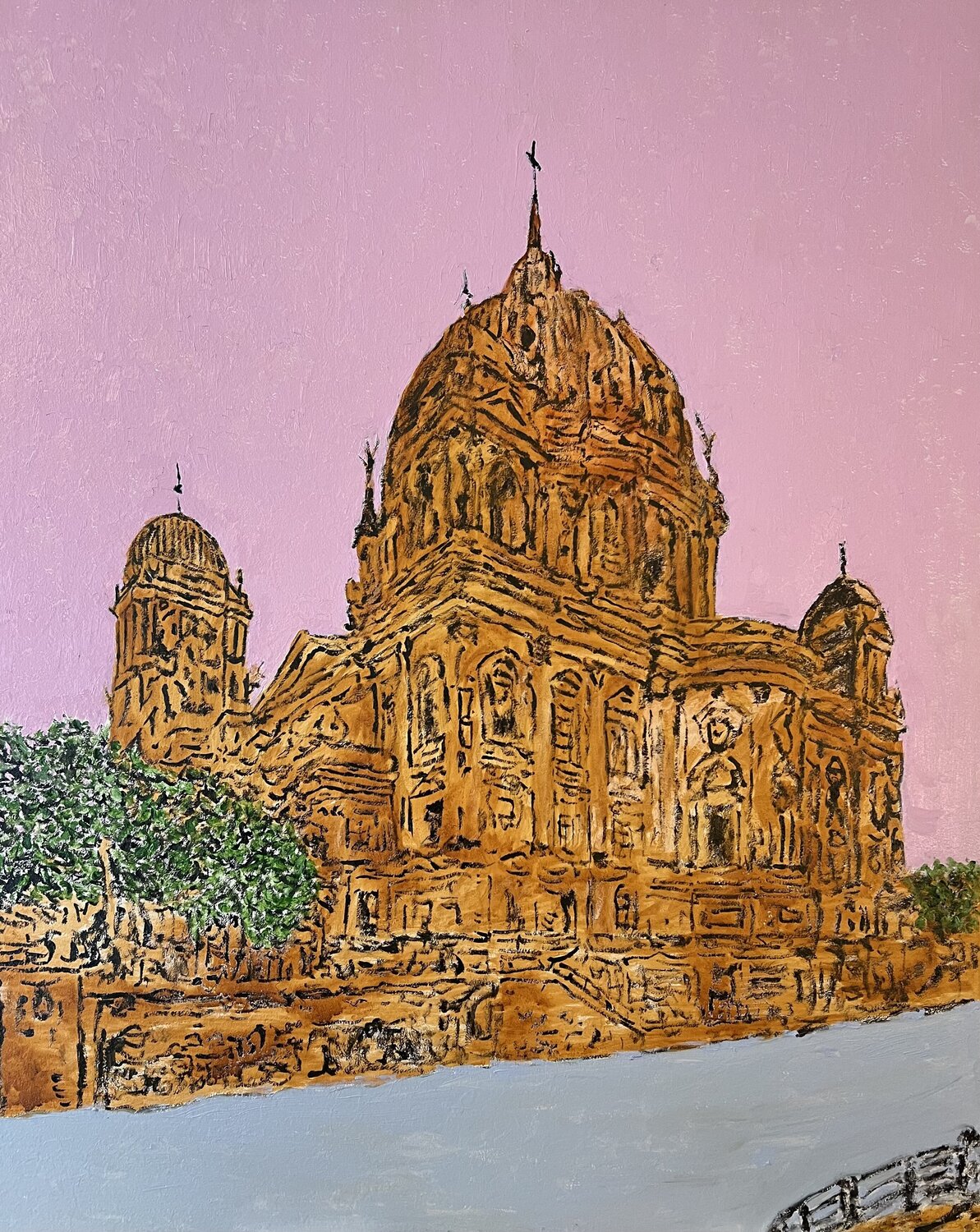 Berliner Dom Daniel Pultorak Original painting for sale