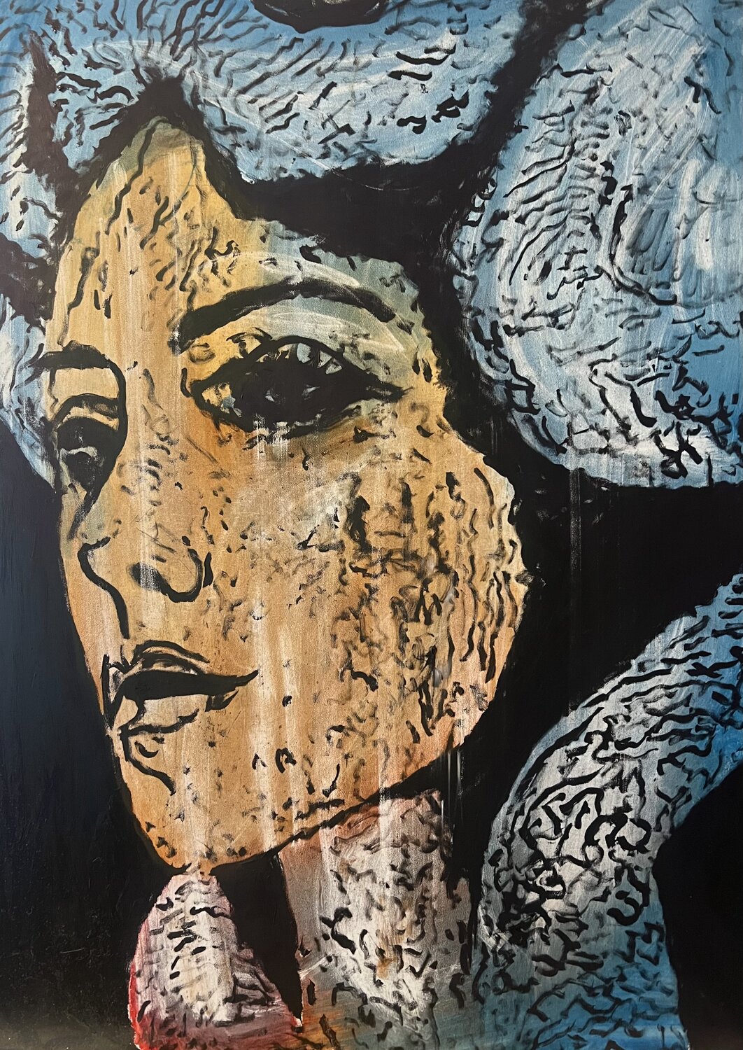 Erinnerung 01 Daniel Pultorak Original painting for sale
