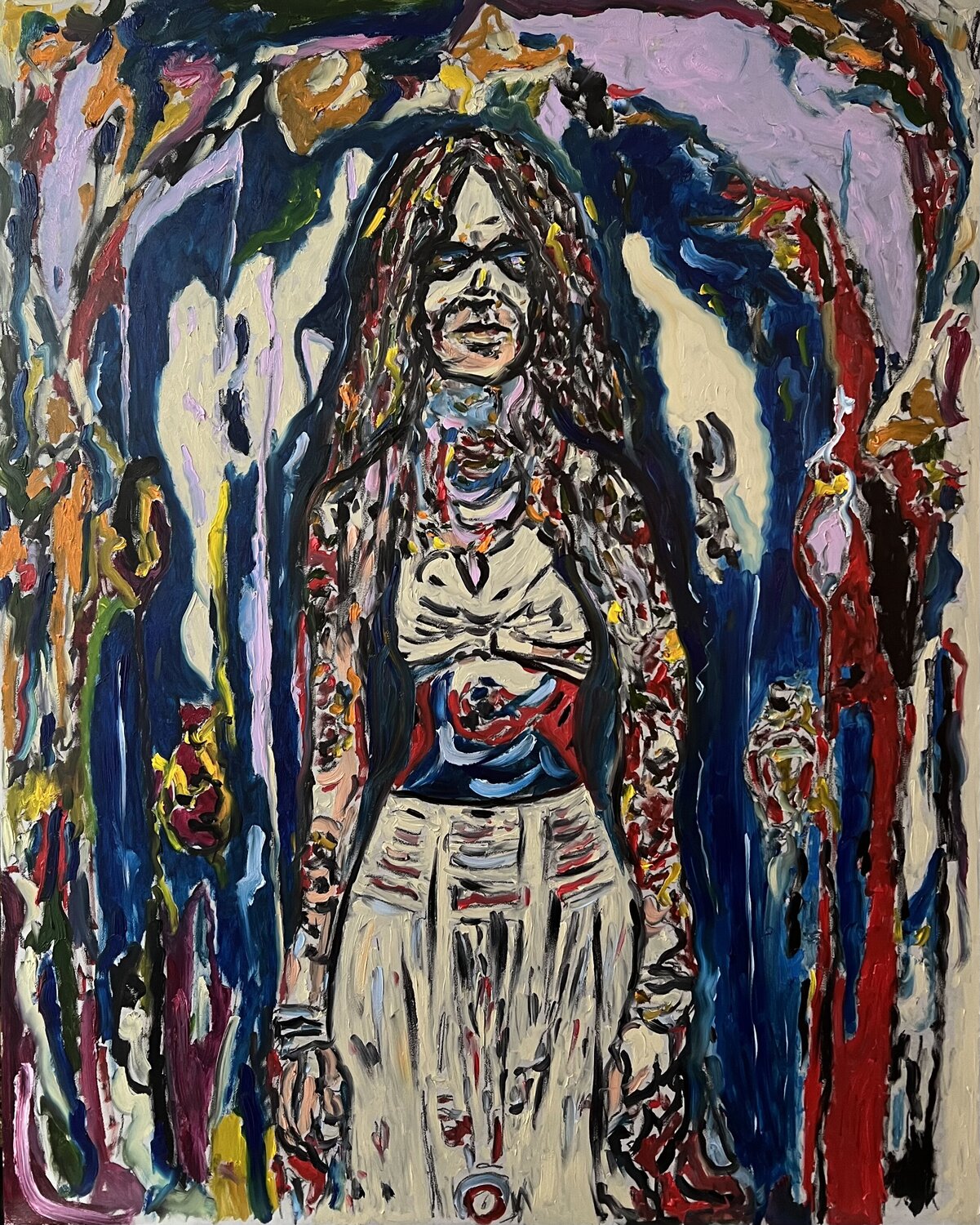 trans Daniel Pultorak Original painting for sale