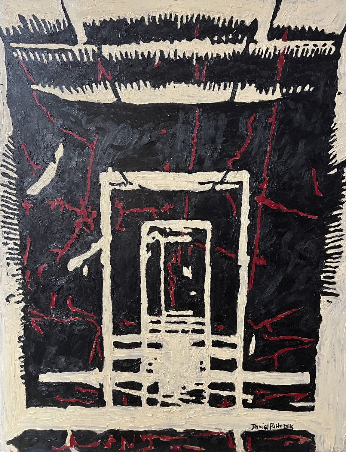 Château le Fax Daniel Pultorak Original painting for sale