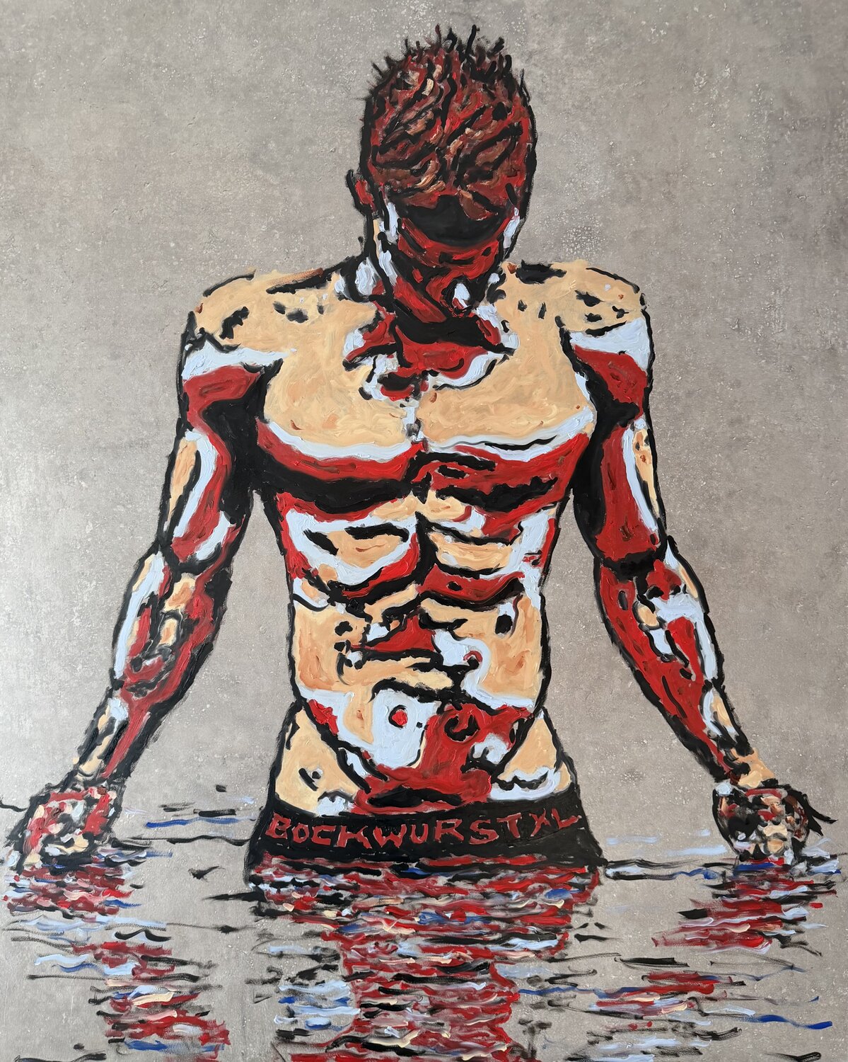 Bock drauf!? Daniel Pultorak Original painting for sale