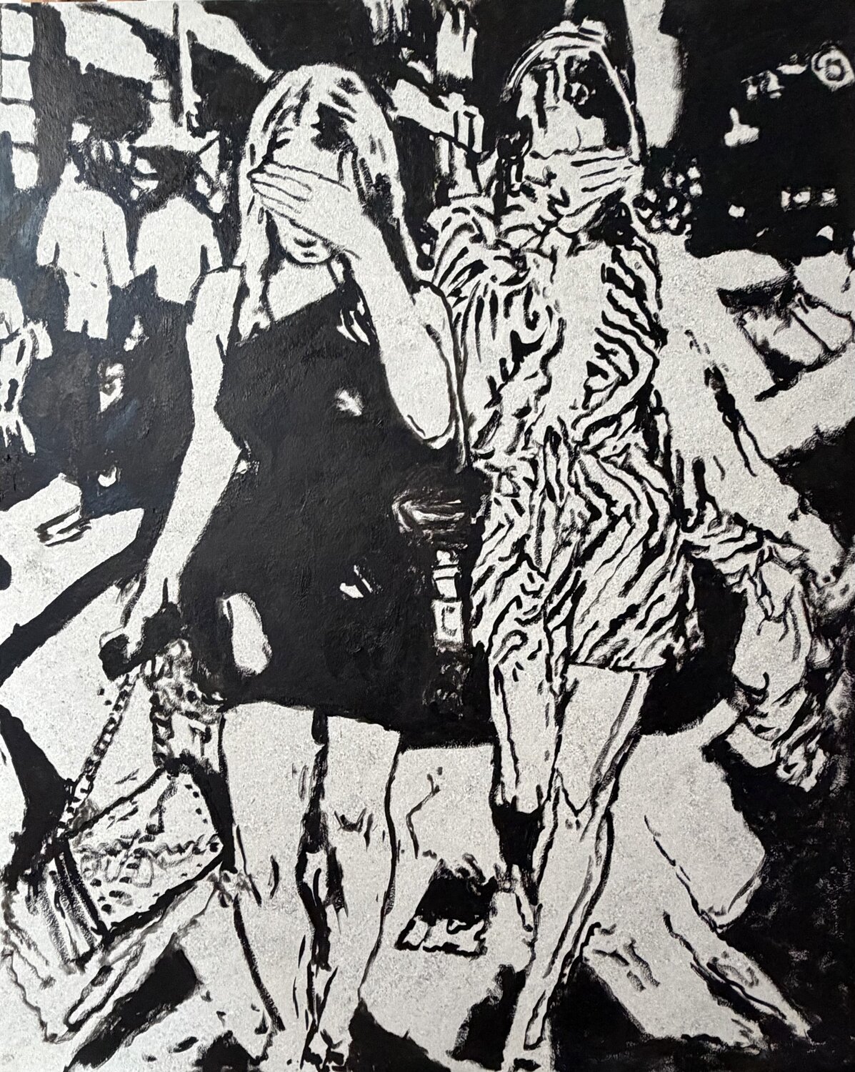 Ibiza After Midnight Daniel Pultorak Original painting for sale