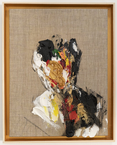 Gold Portrait work by Tomoya Nakano, Painting for Sale on Select