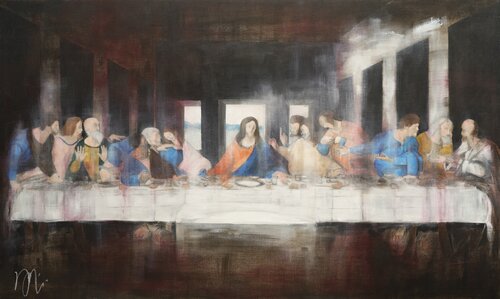 The last supper contemporary by Tomoya Nakano, Painting for Sale on Select
