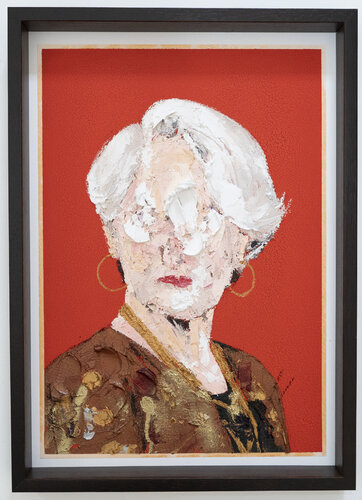 mirror series UNTITLED Portrait (Large size) by Tomoya Nakano, Painting for Sale on Select