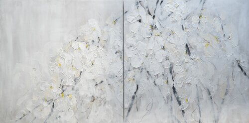 Flowers by Tomoya Nakano, Painting for Sale on Select