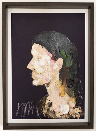 mirror series UNTITLED Portrait (Large size) von Tomoya Nakano, Malerei kaufen auf Select