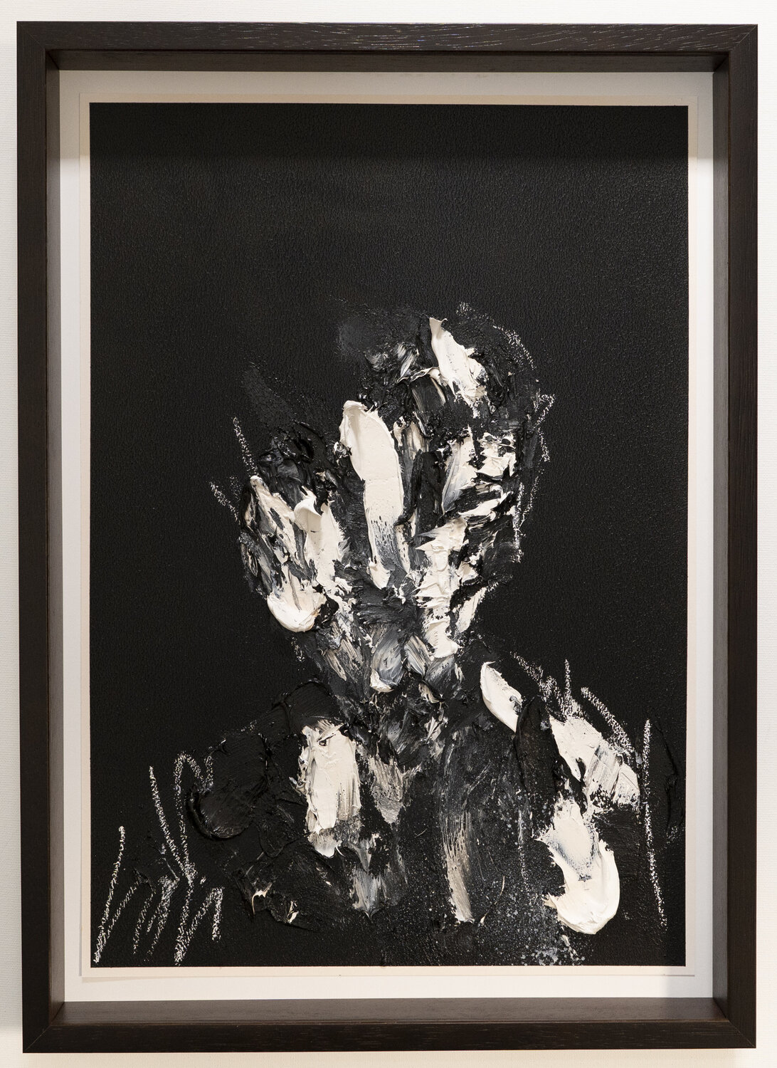 mirror series UNTITLED Portrait (Large size) Tomoya Nakano Original painting for sale