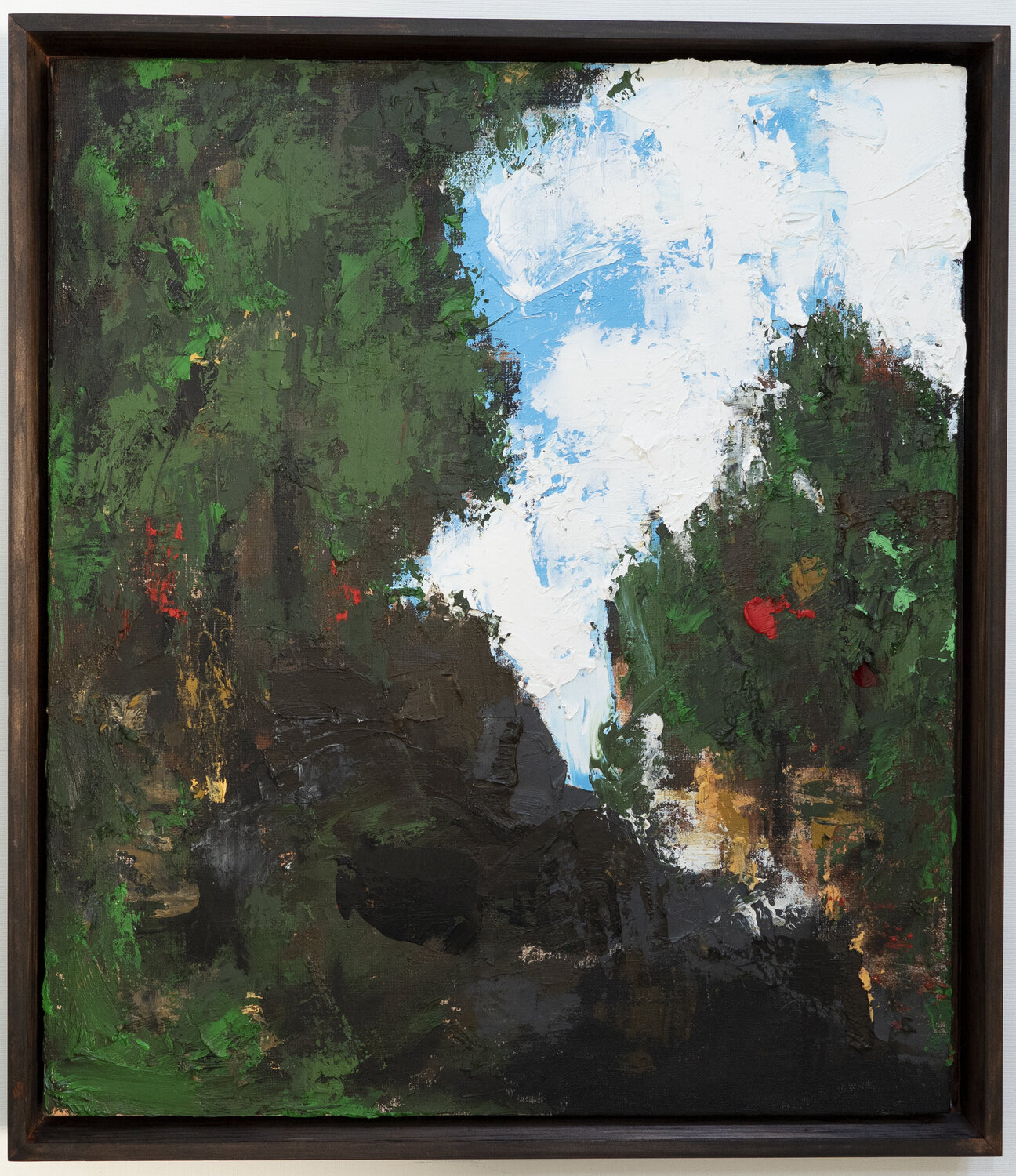 Landscape after Fritz Ebel Tomoya Nakano Original painting for sale