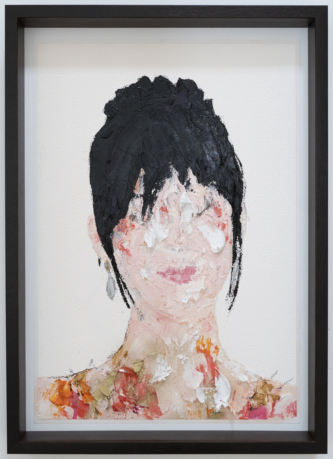 mirror series UNTITLED Portrait (Large size) Tomoya Nakano Original painting for sale