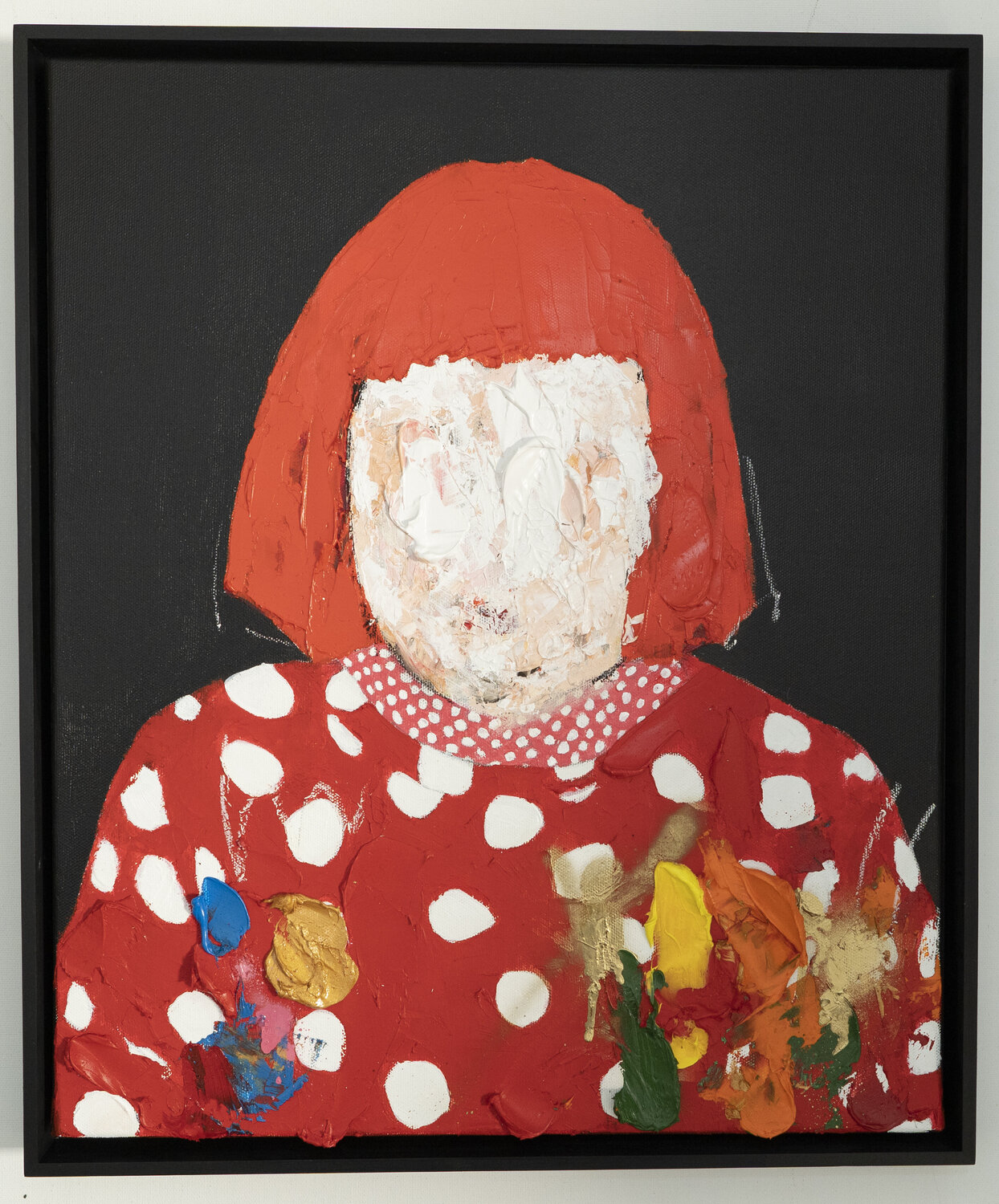 Kusama Yayoi Tomoya Nakano Original painting for sale