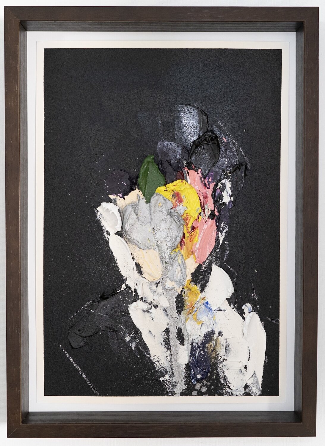 mirror series Silver Portrait work Tomoya Nakano Original painting for sale
