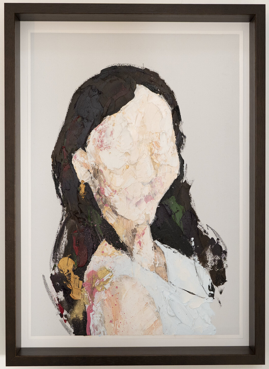 mirror series UNTITLED Portrait (Large size) Tomoya Nakano Originalgemälde zu verkaufen