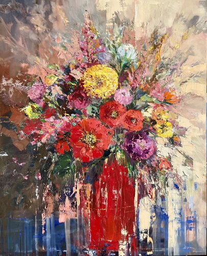 Essence Of Spring by Ewa Czarniecka, Painting for Sale on Select