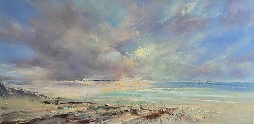 Echoes of Calm by Ewa Czarniecka, Painting for Sale on Select