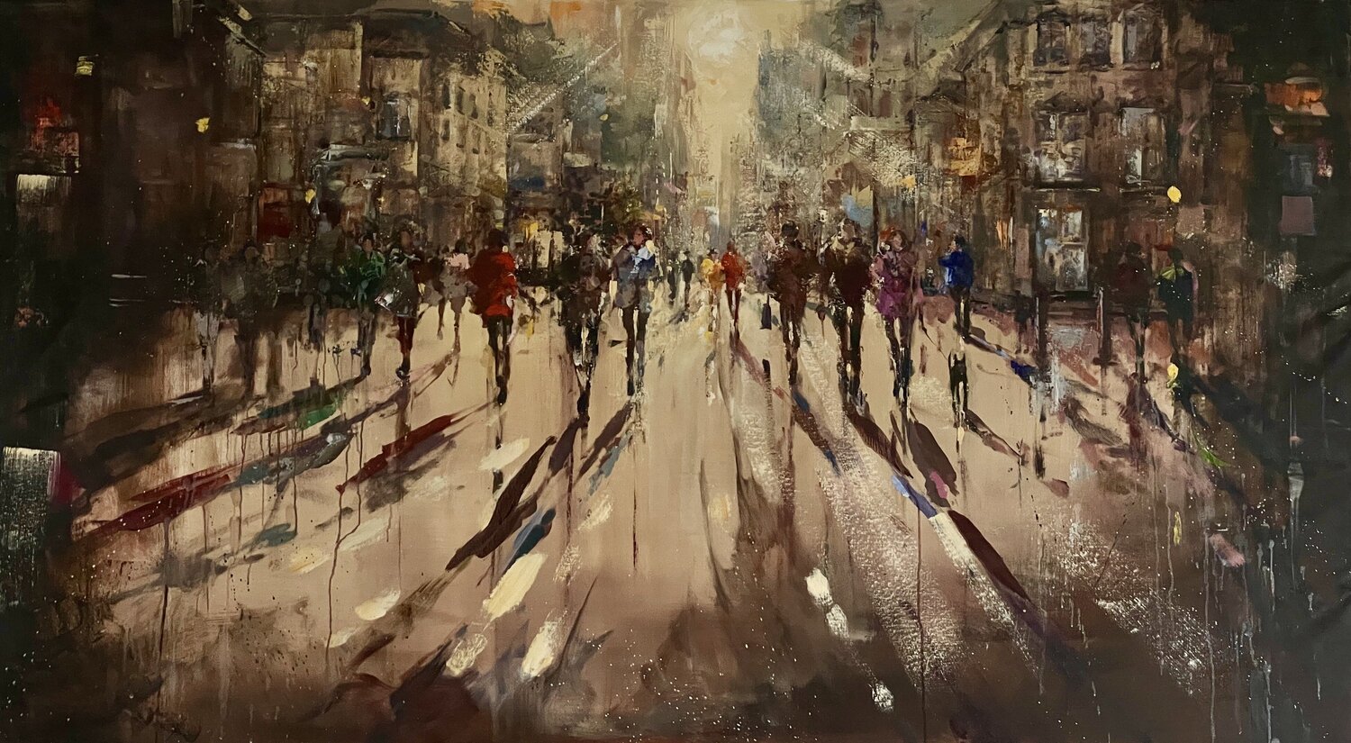 Together We Fly Ewa Czarniecka Original painting for sale