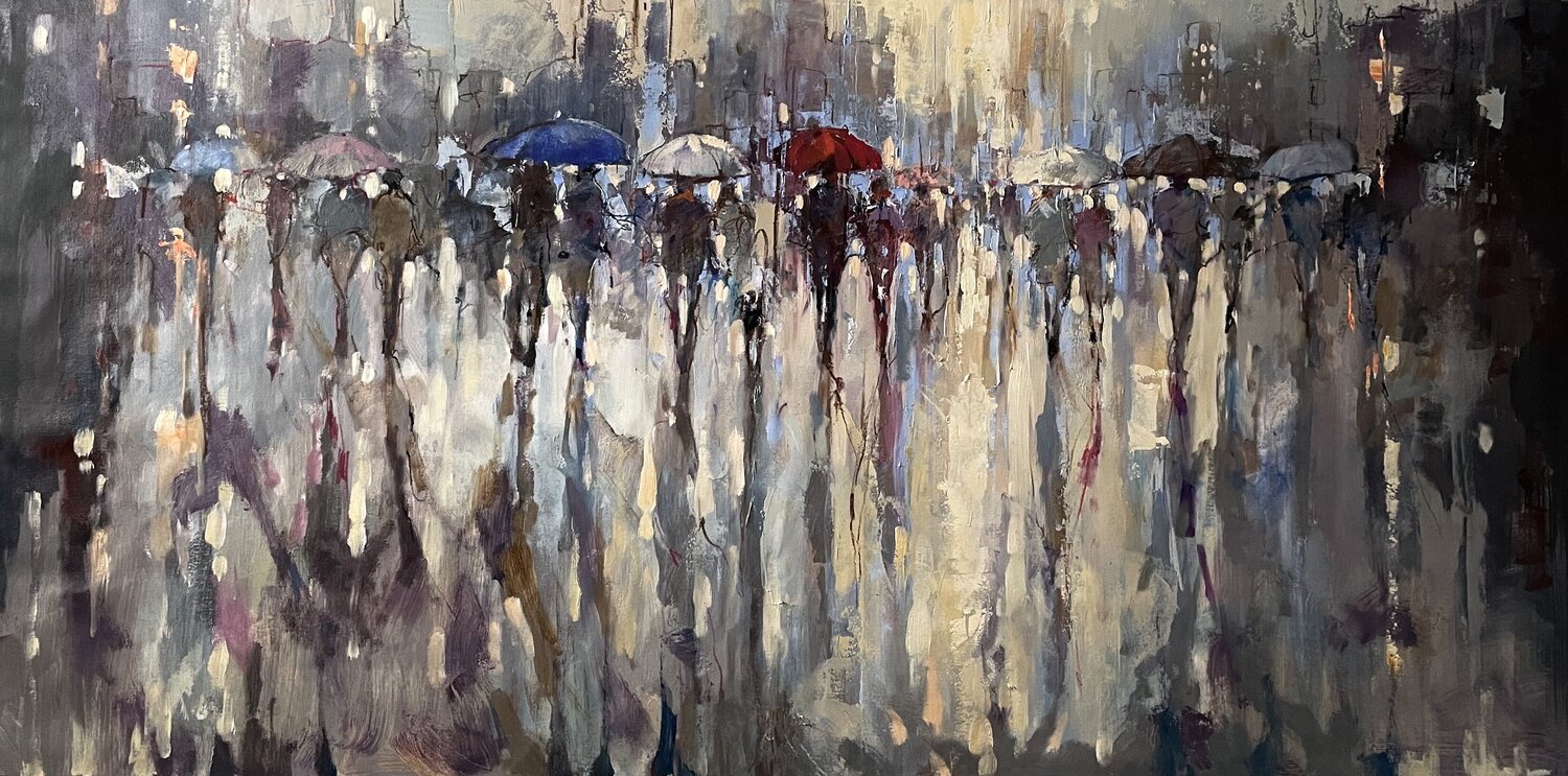Mystery Behind Ewa Czarniecka Original painting for sale