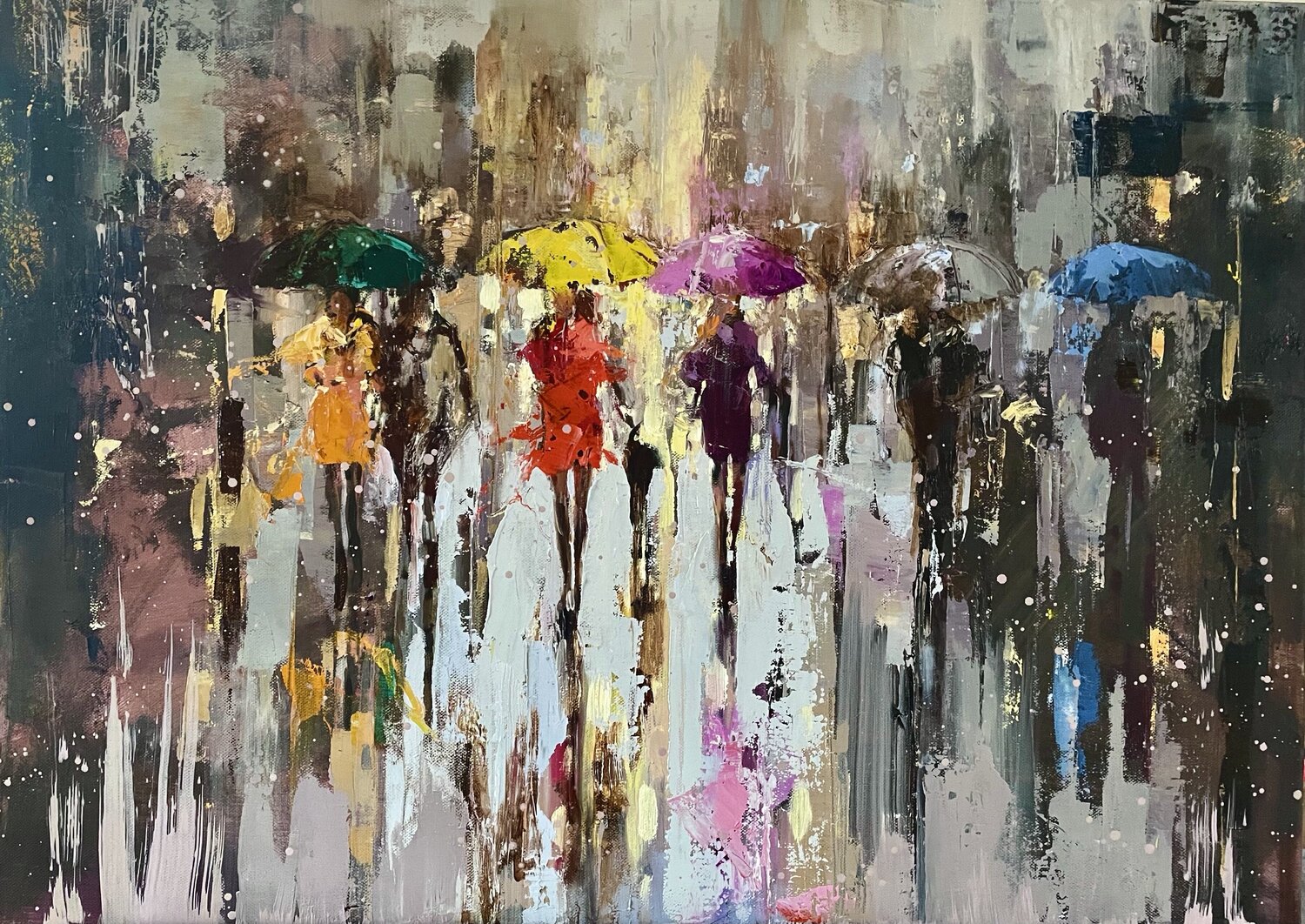 The Story Behind Ewa Czarniecka Original painting for sale