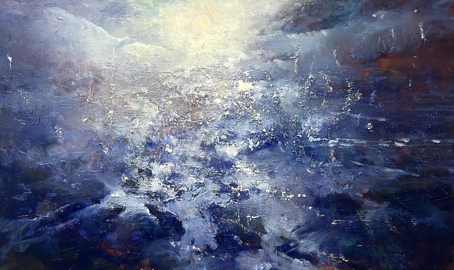 Midnight Journey Ewa Czarniecka Original painting for sale