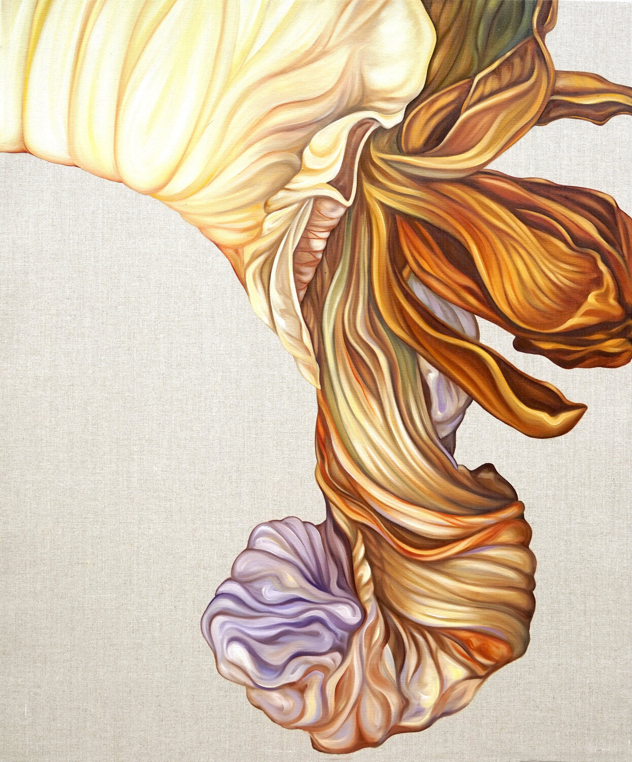Unfurl Caroline Pera Original painting for sale