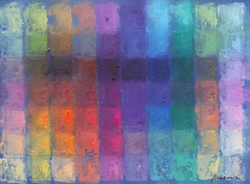 Output 8 by Mark Hellbusch, Painting for Sale on Select