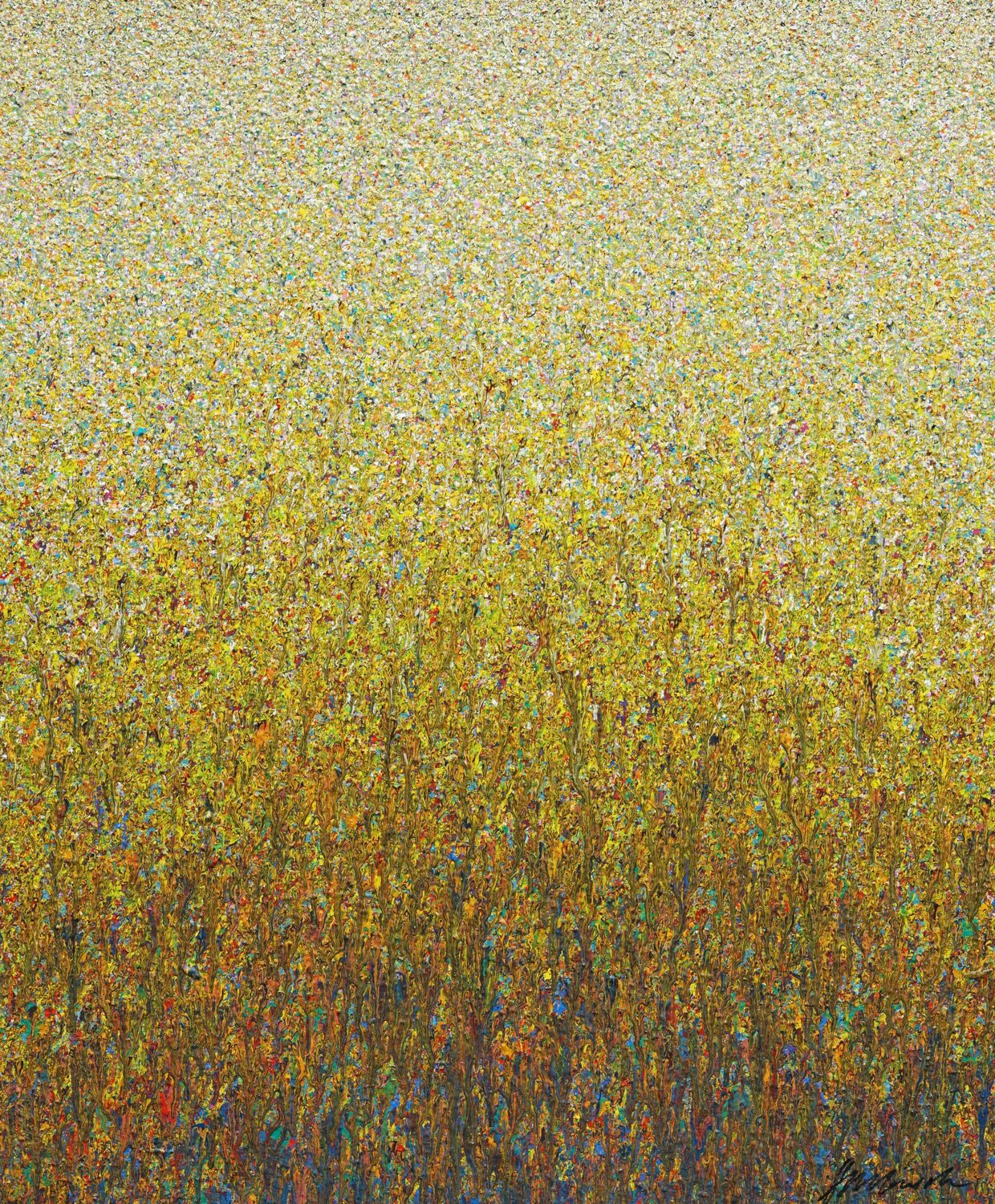 Claim 108 Mark Hellbusch Original painting for sale