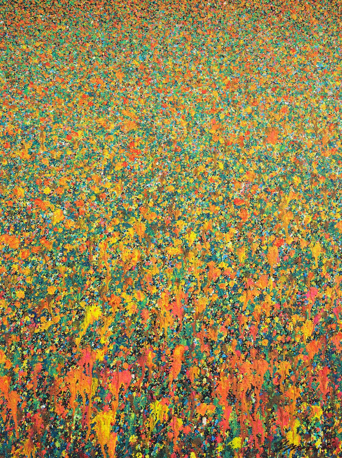Claim 144 Mark Hellbusch Original painting for sale