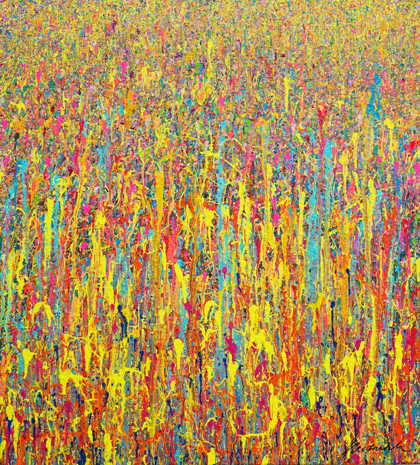 Claim 160 Mark Hellbusch Original painting for sale