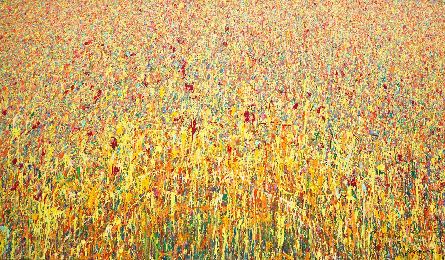 Claim 164 Mark Hellbusch Original painting for sale
