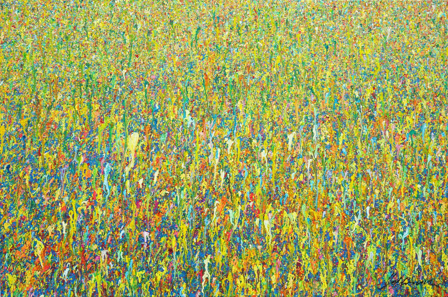 Claim 156 Mark Hellbusch Original painting for sale