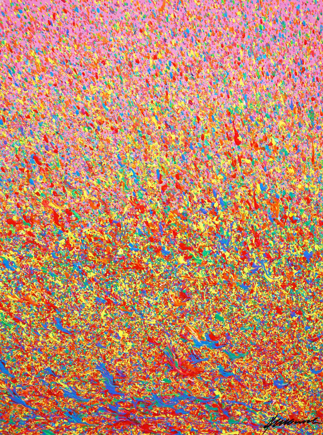 Claim 178 Mark Hellbusch Original painting for sale