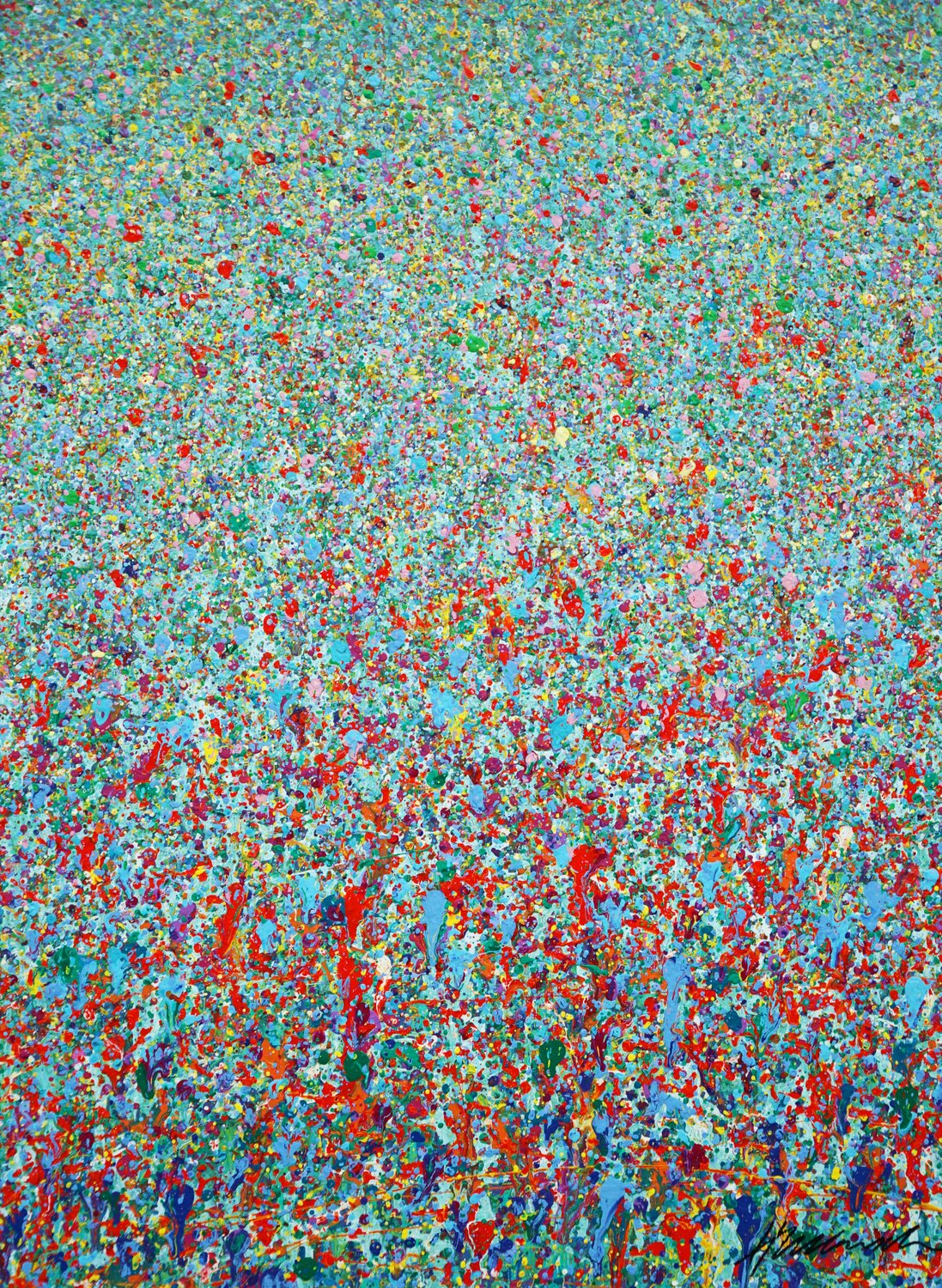 Claim 183 Mark Hellbusch Original painting for sale