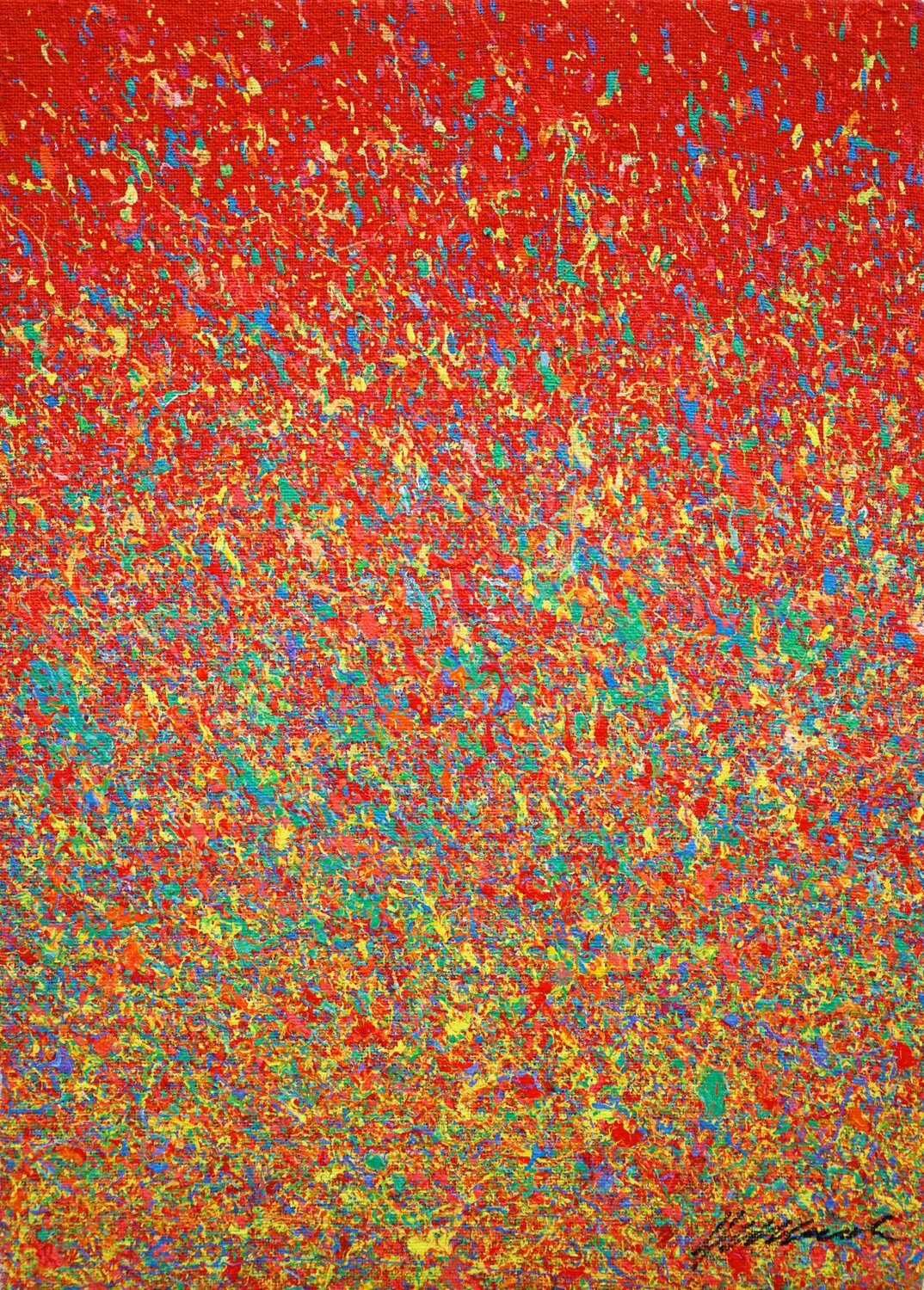 Claim 184 Mark Hellbusch Original painting for sale