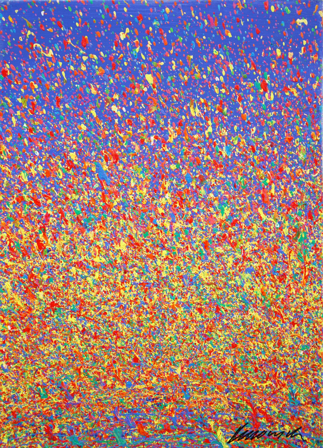 Claim 185 Mark Hellbusch Original painting for sale